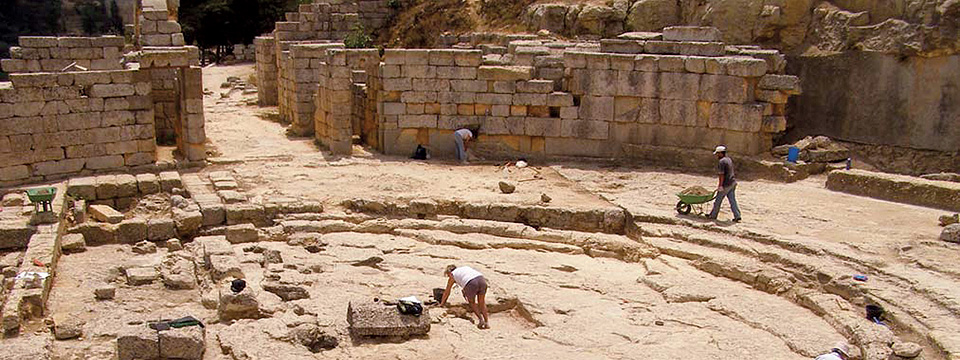Our Vanishing Heritage - Subsurface investigations at  the Cyrene Amphitheatre, Cyrene, Libya.