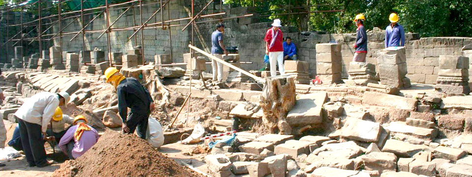 Global Heritage Fund Mission - Community-led clearance and investigation at the temple complex of Banteay Chhmar, Cambodia.