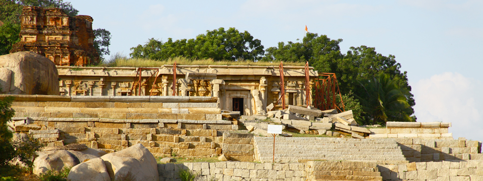 Become a Site Monitor - Chandramauleshwar Temple, site of GHF-sponsored conservation work at Hampi, India.