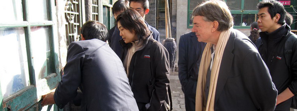 Project Selection - GHF specialists discuss conservation techniques with local experts and students in Pingyao, China.