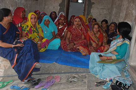 A Village women’s committee has been formed to look after the restored step wells.